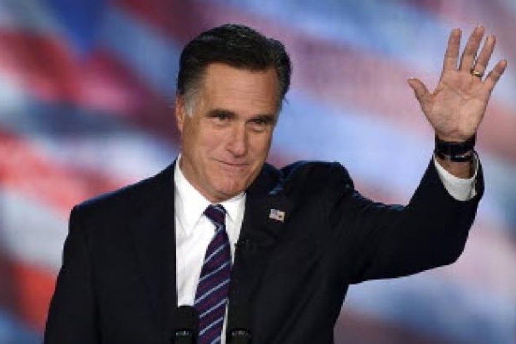 US Republican presidential candidate Mitt Romney. Photo: AFP