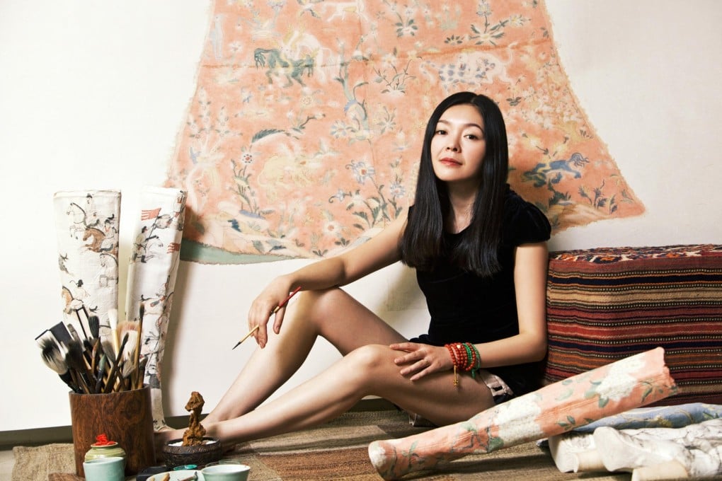 Peng Wei and Sergio Rossi collaborated on eight one-off works of art.