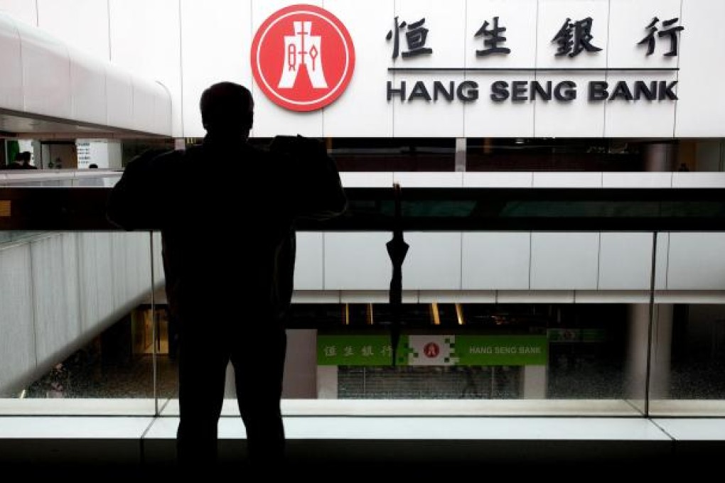 Hang Seng Bank is priced at more than twice its peers but still compares favourably.Photo: Bloomberg