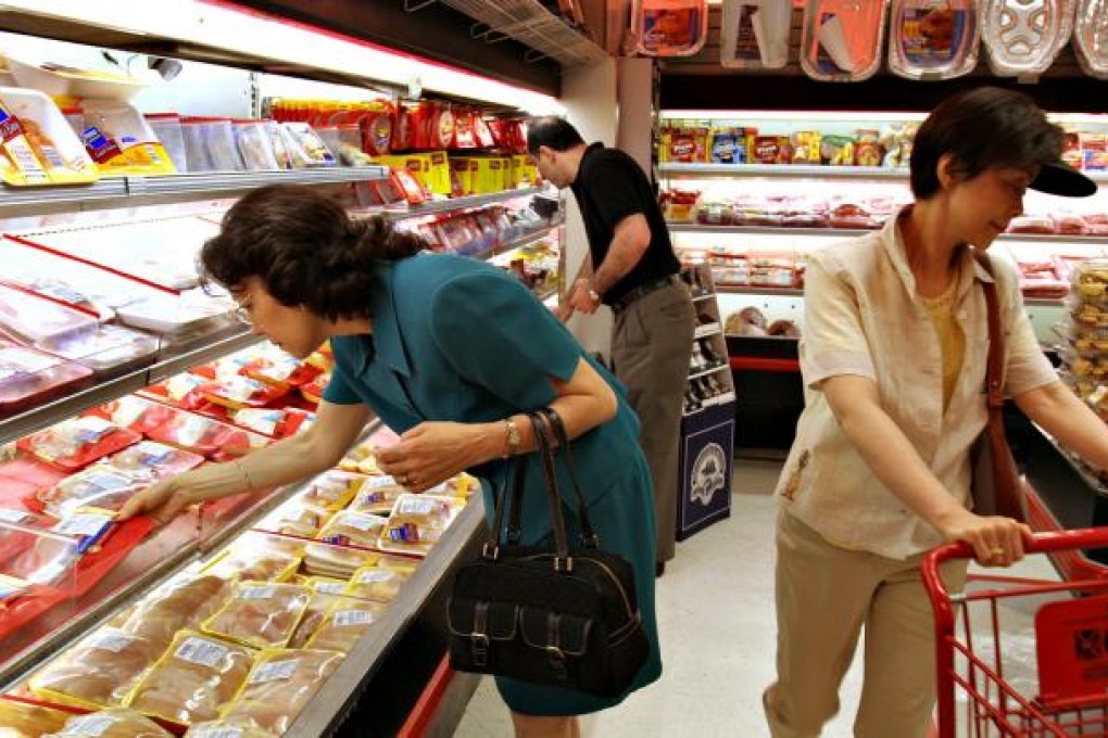 US supermarkets mark down prices. Photo: Bloomberg