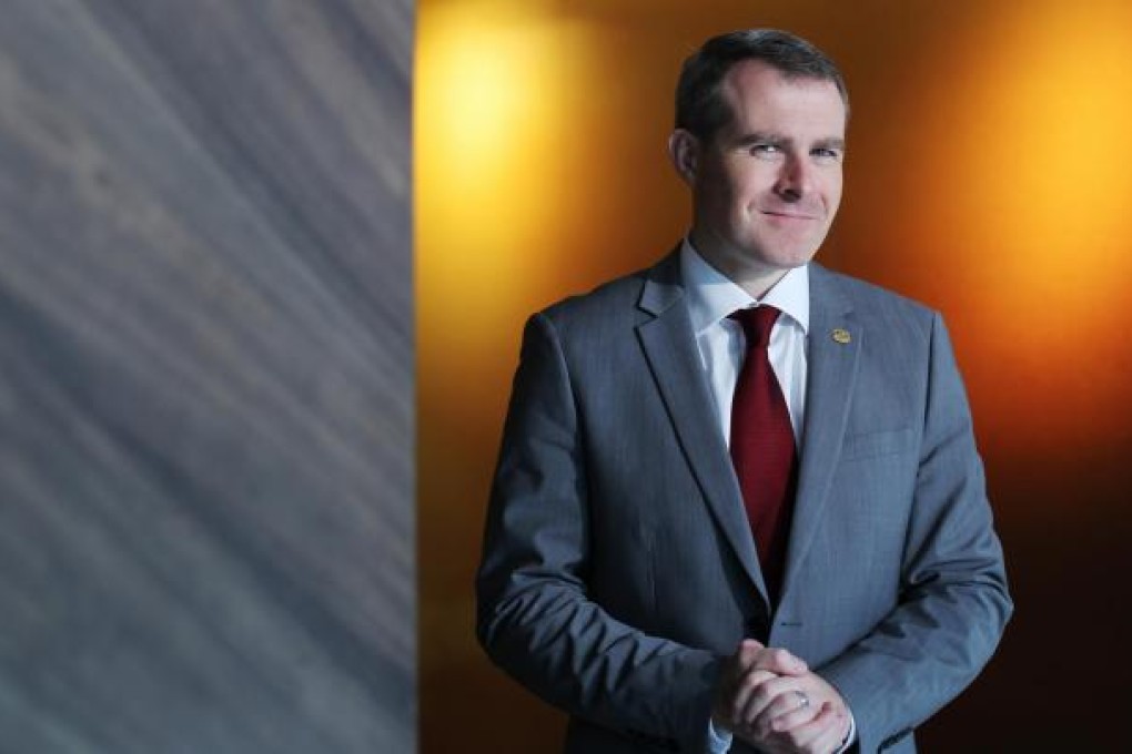 Keith Pogson says the Hong Kong Institute of Certified Public Accountants will continue to promote gender equality. Photo: Nora Tam