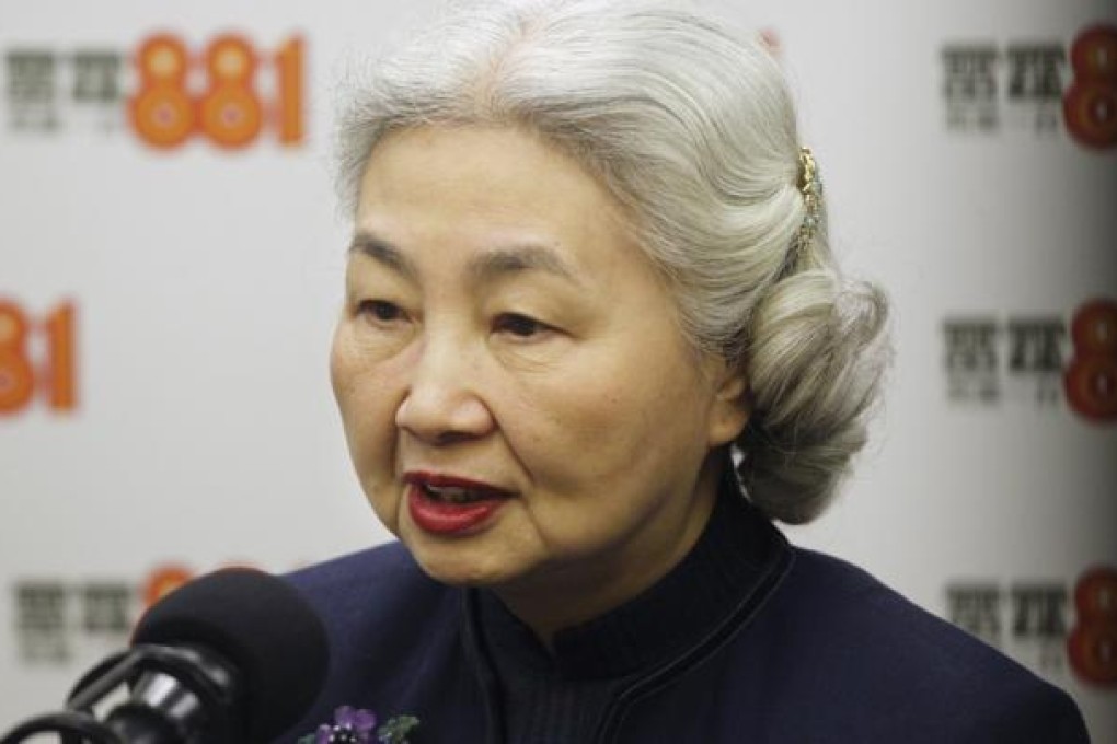 Former Secretary for Justice Elsie Leung Oi-sie