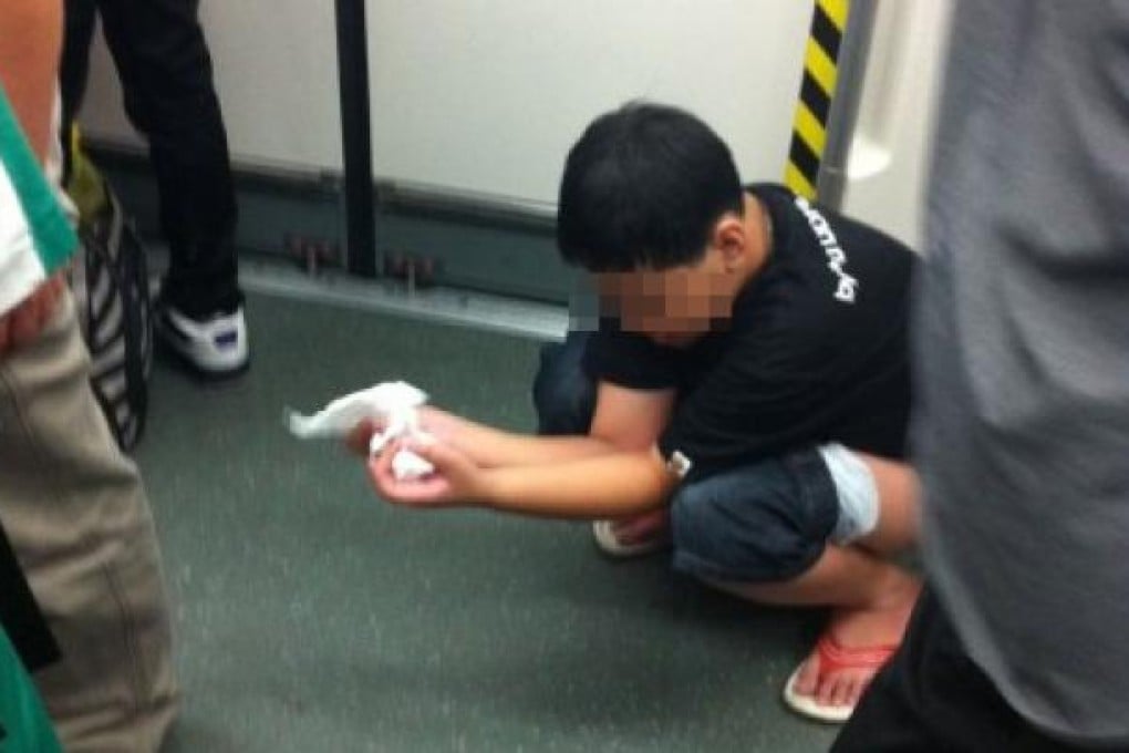 Screen shot of photo posted on weibo.