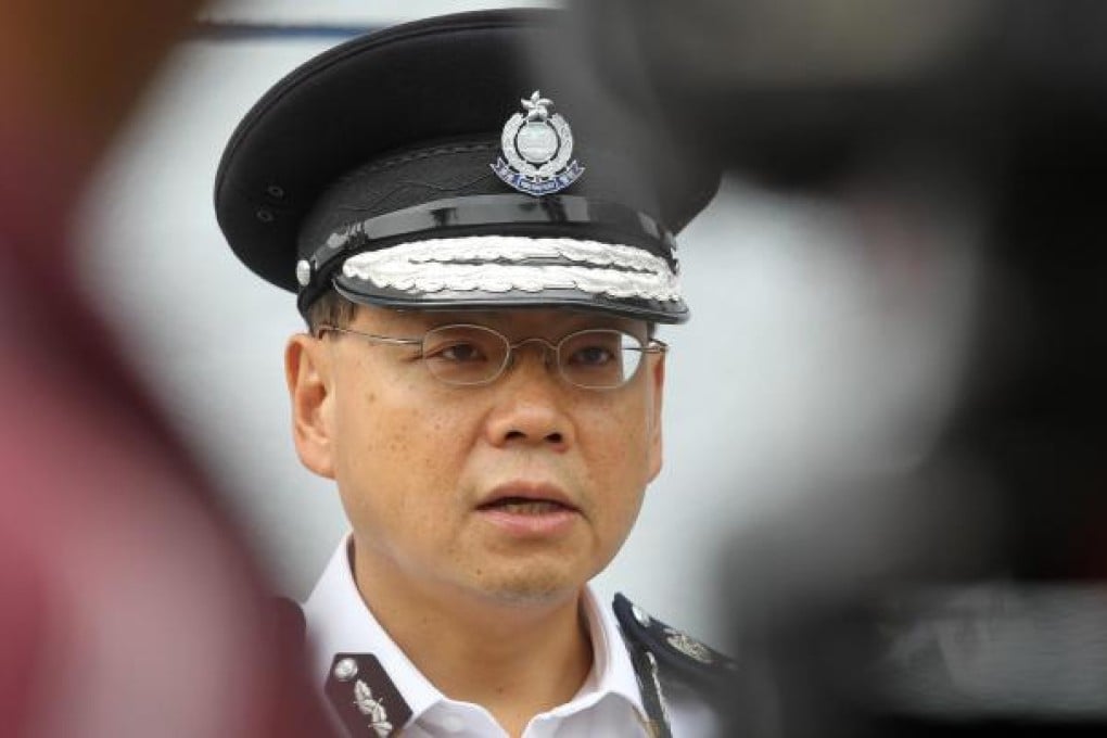 Police Commissioner Andy Tsang Wai-hung