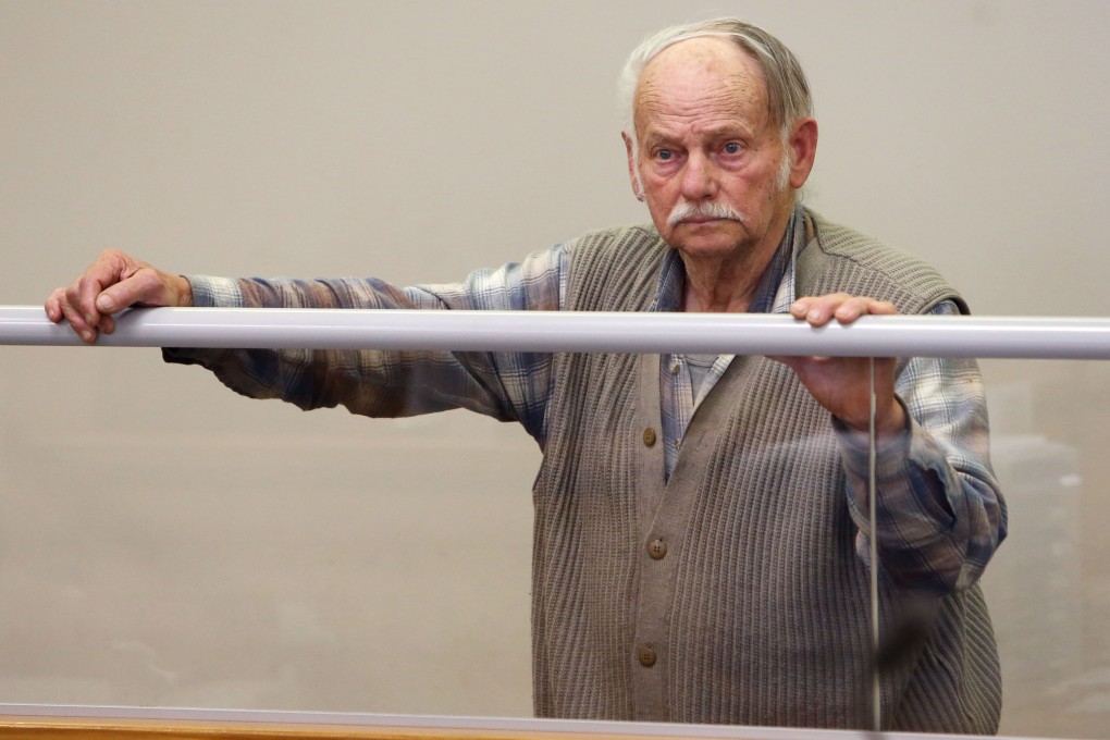 Sam Bracanov appears in the Auckland District Court on Tuesday to plead not guilty to allegedly preparing to commit an assault on Prince Charles. Photo: AFP