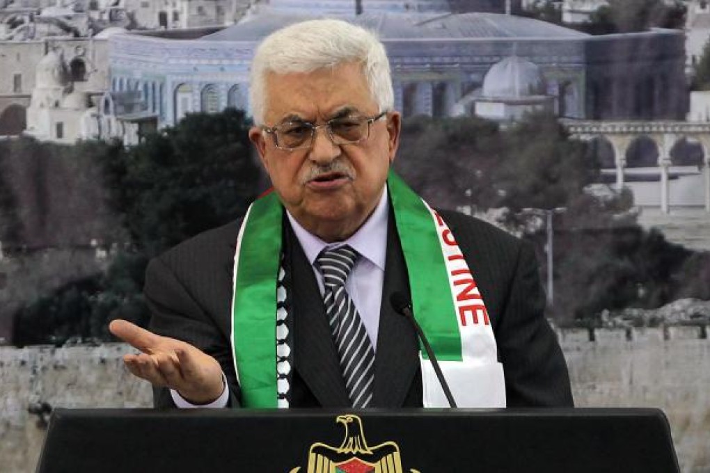 Palestinian President Mahmud Abbas