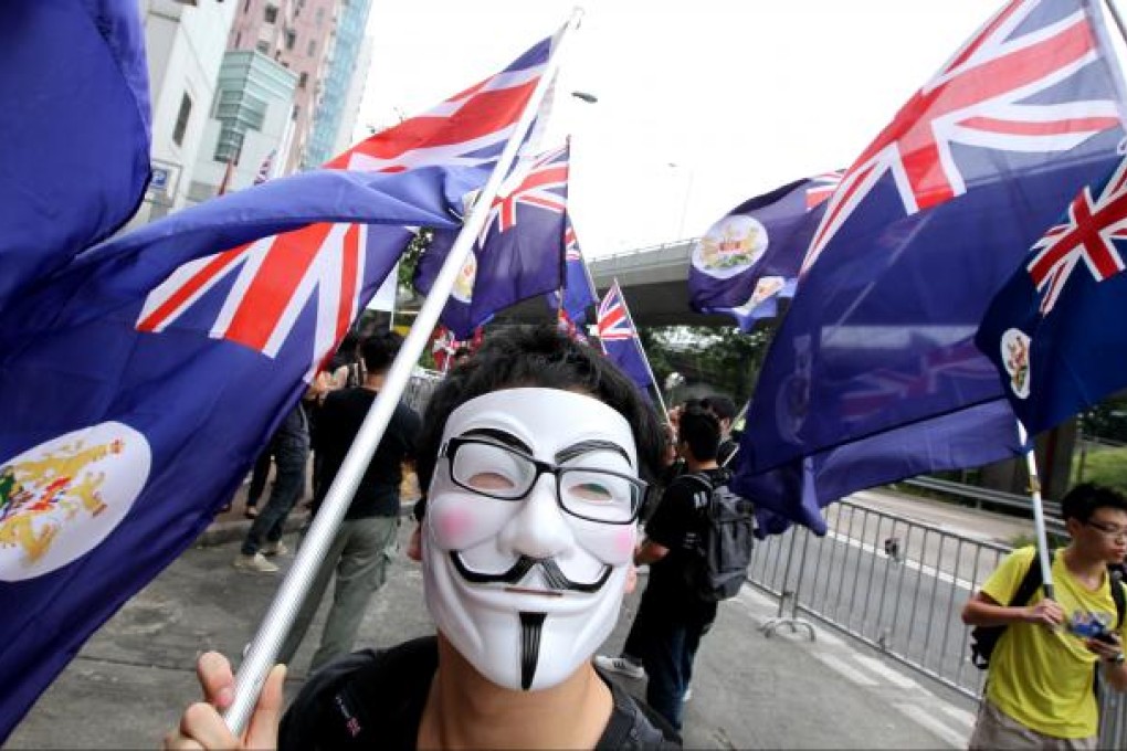 Fear not; there is no independence force, or virus spreading in Hong Kong. People are just resorting to extreme means to vent their frustrations. Photo: SCMP