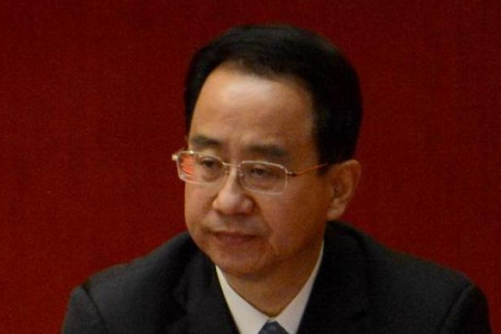 Ling Jihua yesterday. Photo: AFP