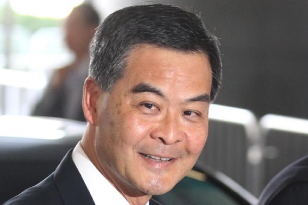 Chief Executive Leung Chun-ying. Photo: KY Cheng