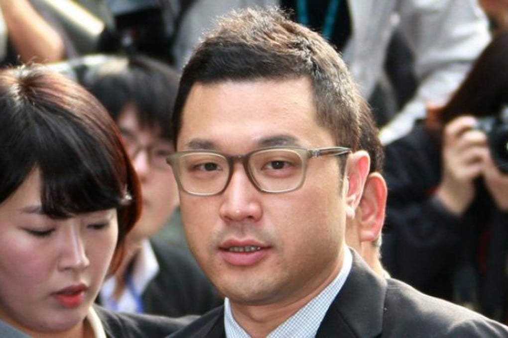 South Korean President's son Lee Si-hyung was summoned on Thursday for questioning over allegations of irregularities in a land deal. Photo: Xinhua