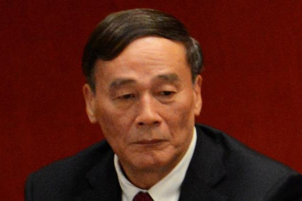Vice Premier Wang Qishan. Photo: AFP