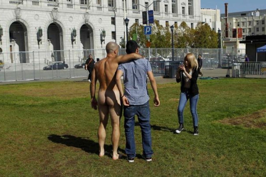San Francisco is attempting to restrict public nudity. Photo: Reuters