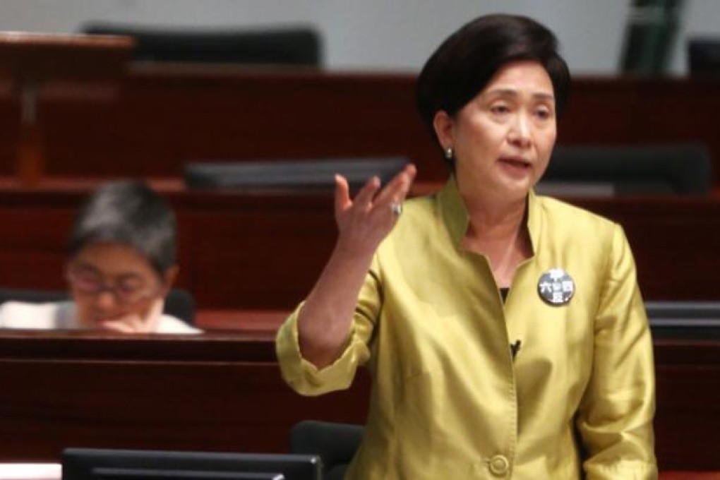 Emily Lau Wai-hing, vice-chairwoman of the Democratic Party. Photo: Felix Wong