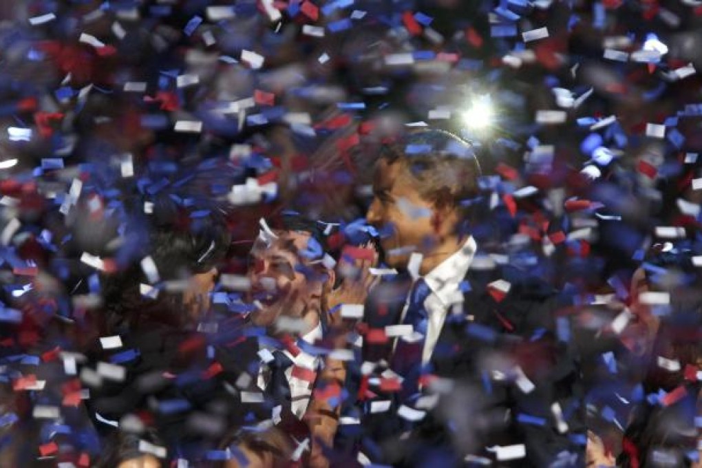 Shares drop an average of 1 per cent after a Democratic win. Photo: Reuters