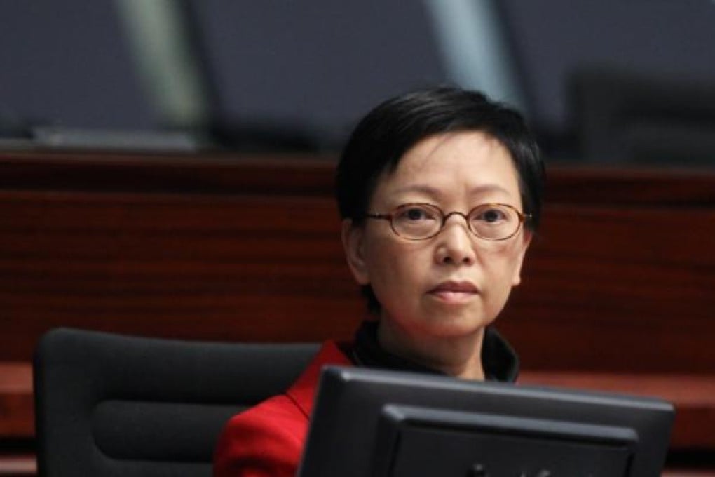 Legislator Cyd Ho Sau- lan, who put forward a proposal calling for public consultation on legislation to outlaw discrimination based on sexual orientation.
