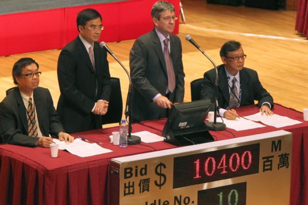 The current land-sales application system is unpopular with developers.