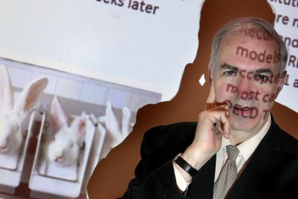 Nick Palmer says animal testing is old-fashioned. Photo: KY Cheng