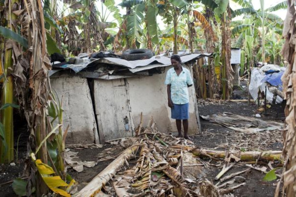 Hurricane Sandy ravaged much of Haiti's agriculture. Photo: NYT