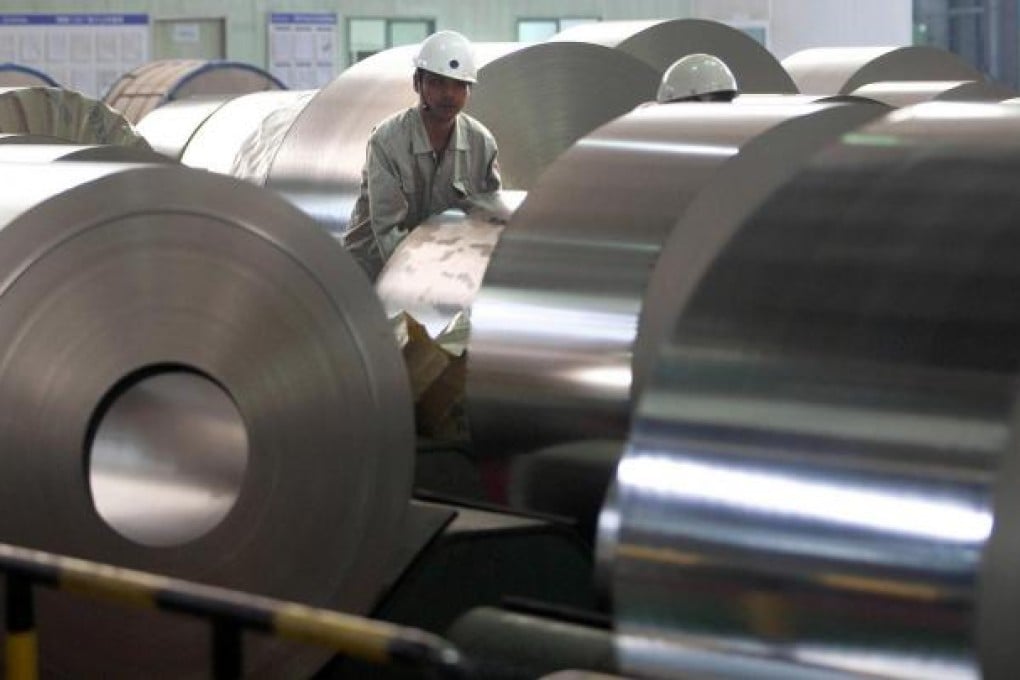 US rolled-steel used by Chinese carmakers. Photo: Bloomberg