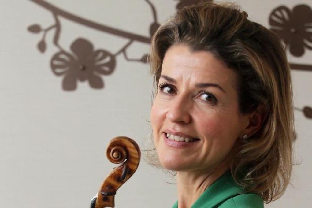 Mutter gave a passionate performance. Photo: K. Y. CHENG