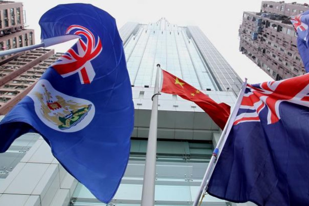 Is the presence of the British-era flag during demonstrations in Hong Kong an indication of the emergence of a pro-independence force in the city?