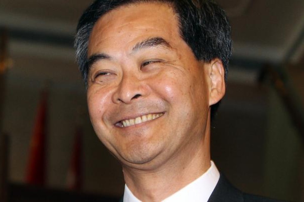 Chief Executive Leung Chun-ying calls Hong Kong's growing network of trade missions on the mainland "internal diplomacy". Photo: Sam Tsang