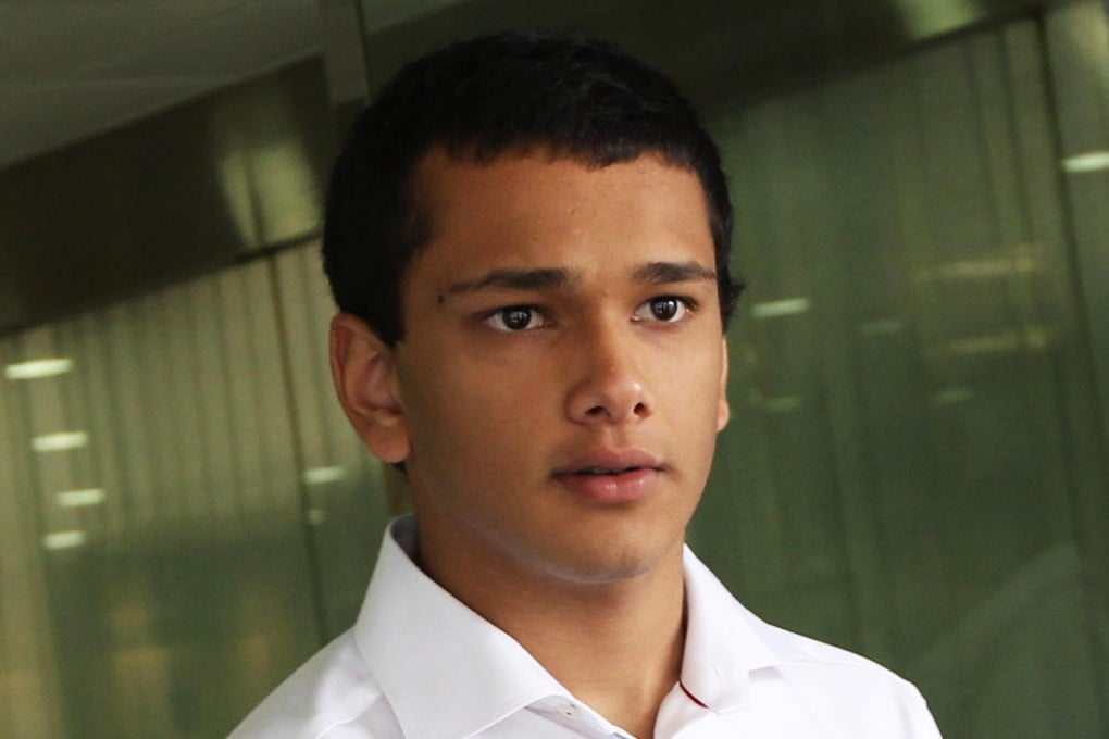 Fahim Khan, 16, hit a taxi while joyriding. Photo: David Wong