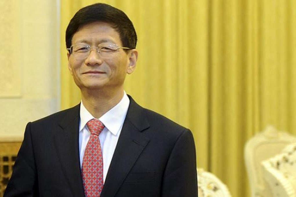 Public Security Minister Meng Jianzhu will replace Zhou Yongkang as head of as head of China's Political and Legal Affairs Committee. Photo: Xinhua
