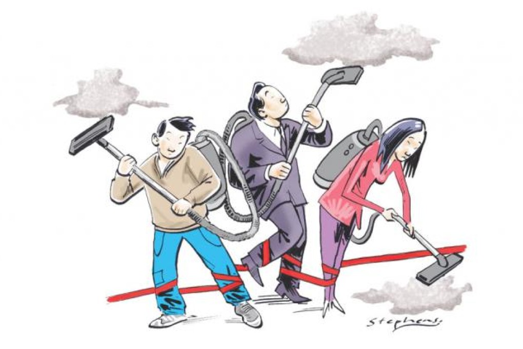 It will take more than just political will at the top to improve Hong Kong's air quality.