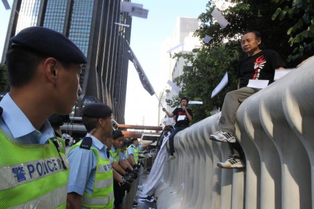 Our fine tradition of peaceful protests cannot be maintained unless both sides exercise their rights and duties in a measured and responsible way. Photo: SCMP