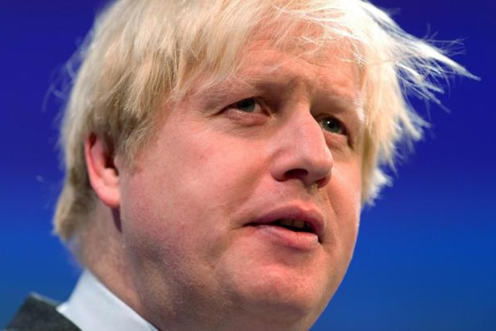 London Mayor Boris Johnson