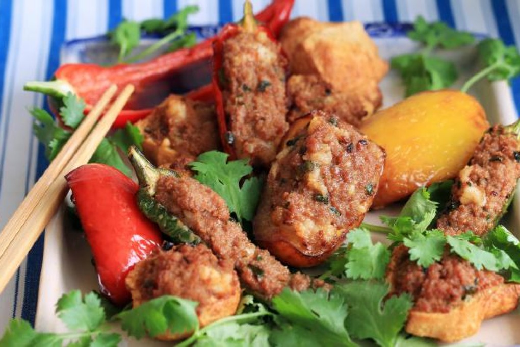 Chinese stuffed vegetables