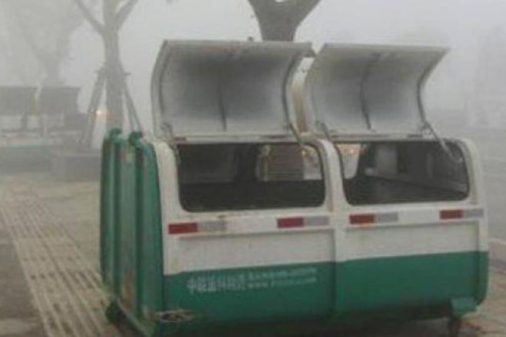Officials acknowledged five boys died in this bin after outrage on the internet. Photo: SCMP