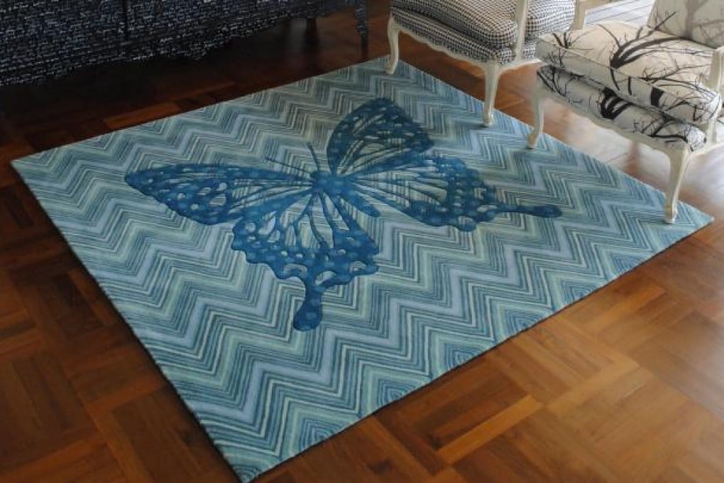Butterfly rug