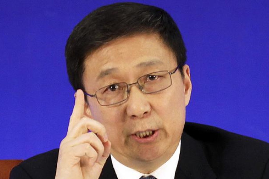 Former Shanghai Mayor Han Zheng. Photo: AP