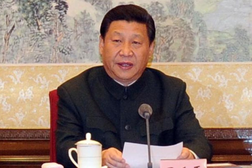 Communist Party chief Xi Jinping. Photo: Xinhua