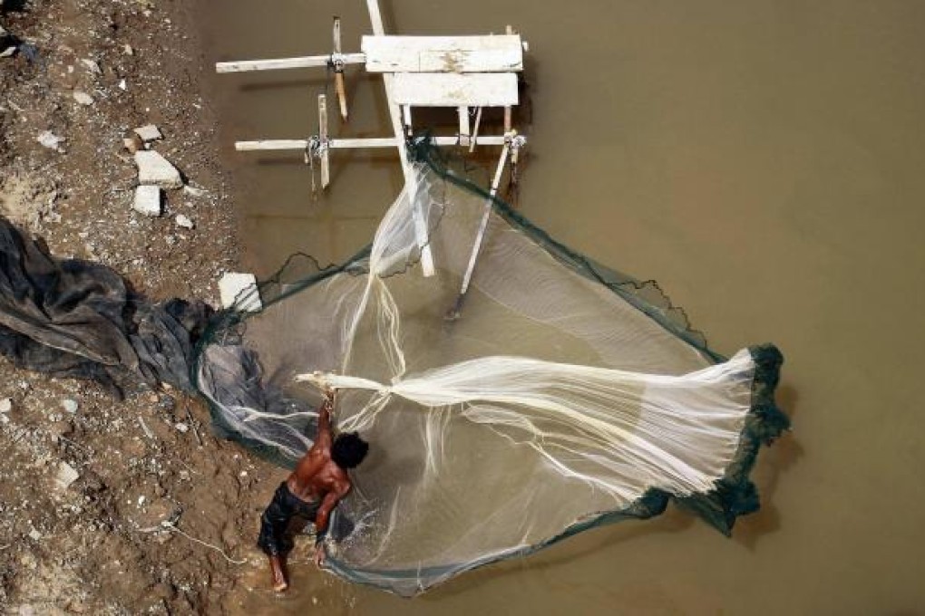 The Mekong is the world's greatest inland fishery, feeding 60 million people, according to the Mekong River Commission. Photo: Reuters