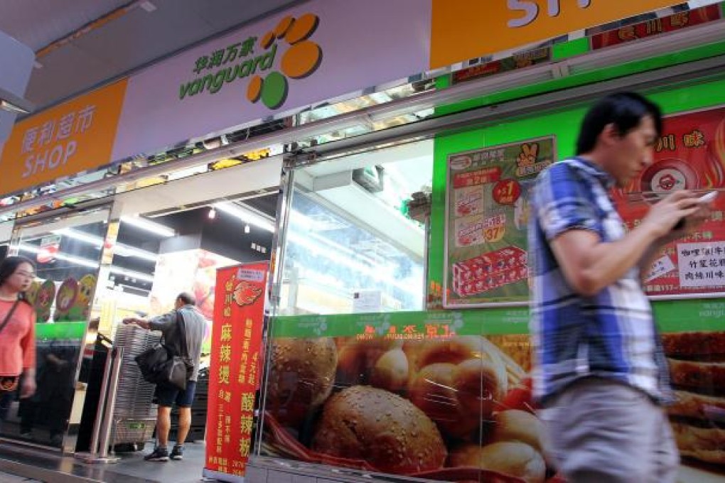 China Resources' retail unit, which includes Vanguard, posted a profit gain. Photo: Edmond So