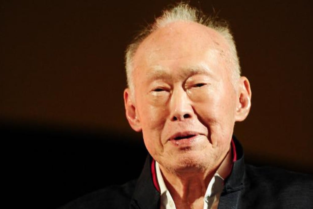 Former Singaporean premier Lee Kuan Yew