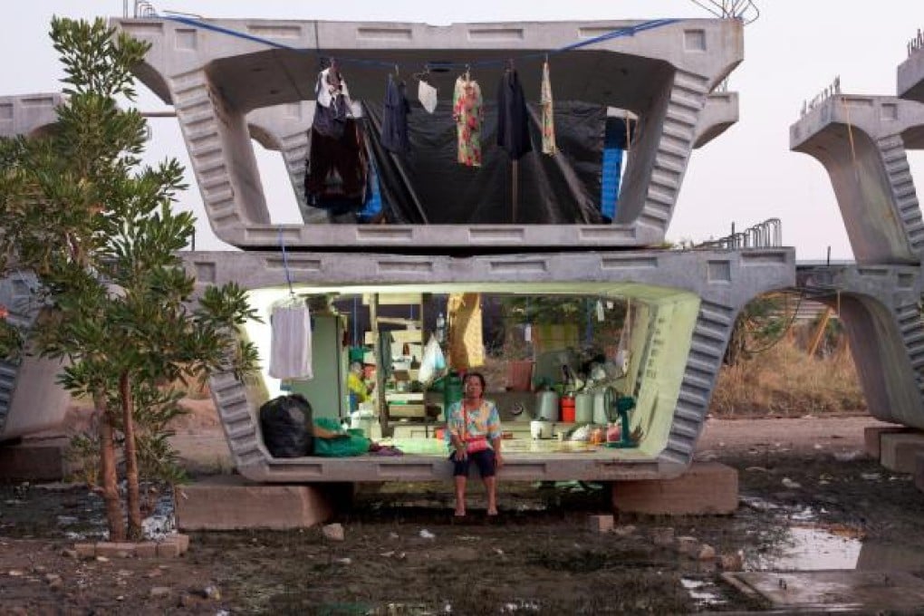 A study on last year's deluge in Bangkok, Thailand, ''Imagining Flood'' aims to capture the sense of foreboding and surreal nature of the disaster. Photo: Miti Ruangkritya