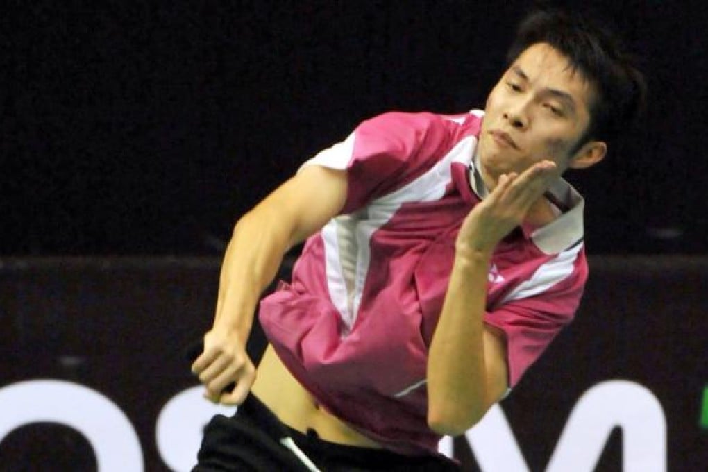 Hong Kong's Ng Ka-long on his way to qualifying for the main draw at the Coliseum. Photo: Xinhua
