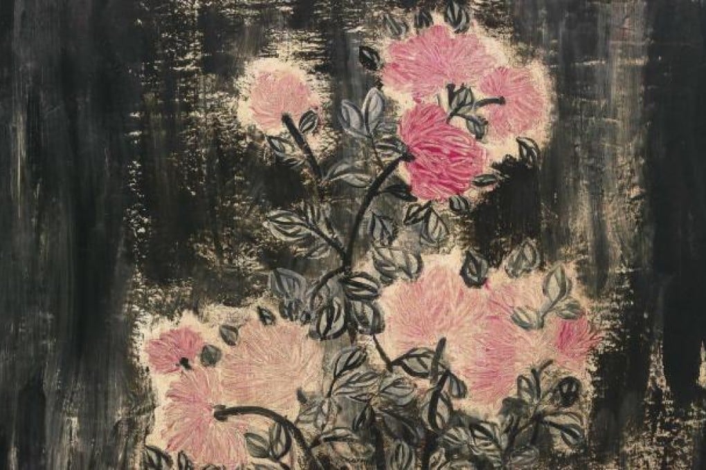 Pot de chrysanthèmes roses by Chinese painter Sanyu (1901-1966) is expected to fetch up to HK$20 million at the auction.