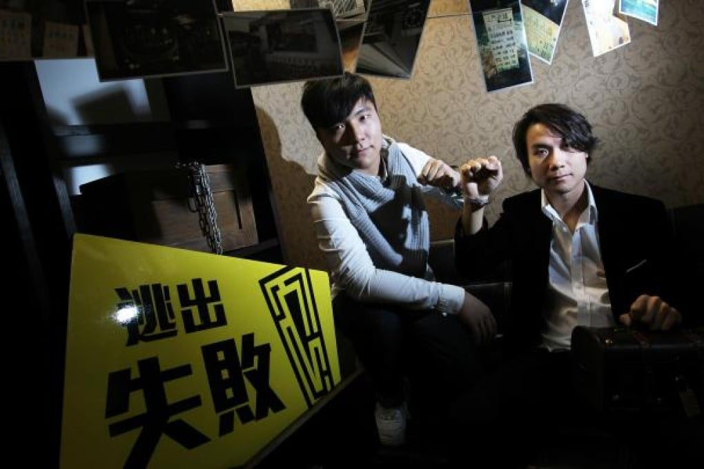 Freeing HK founders Raymond Sze (left) and Instant Wan. Photo: May Tse
