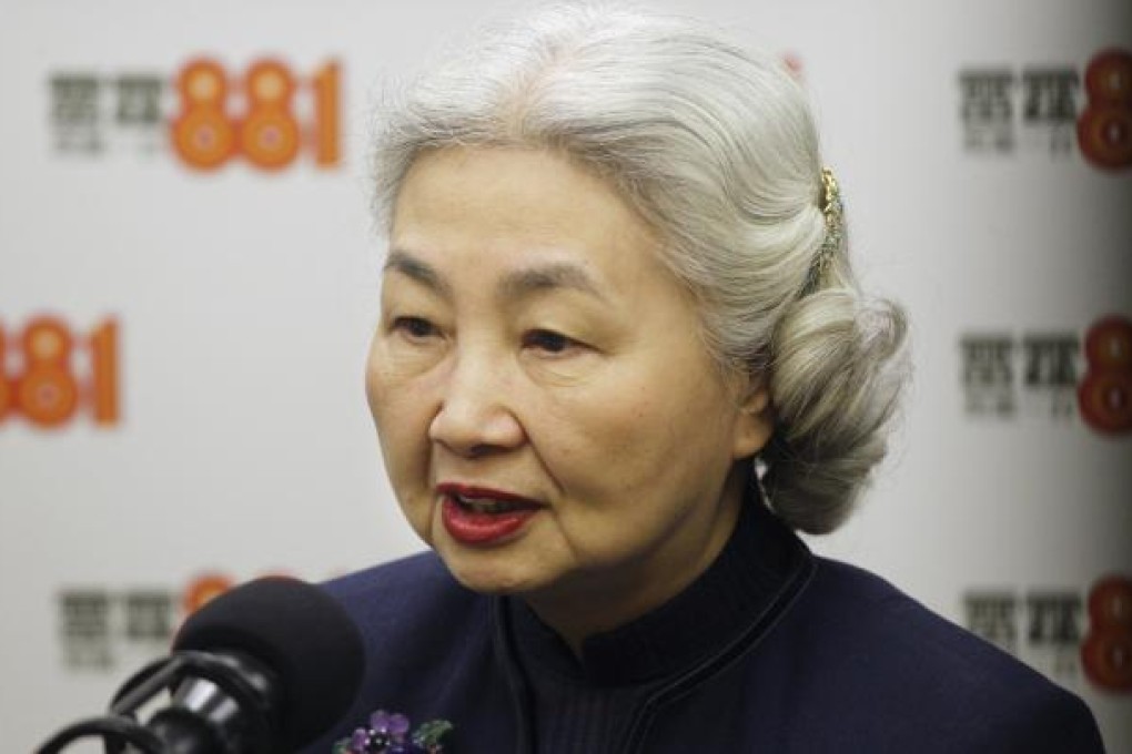 Former justice secretary Elsie Leung Oi-sie