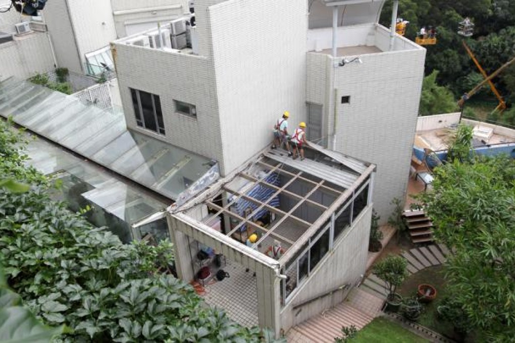 The Peak property of Chief Executive Leung Chun-ying. Photo: Dickson Lee