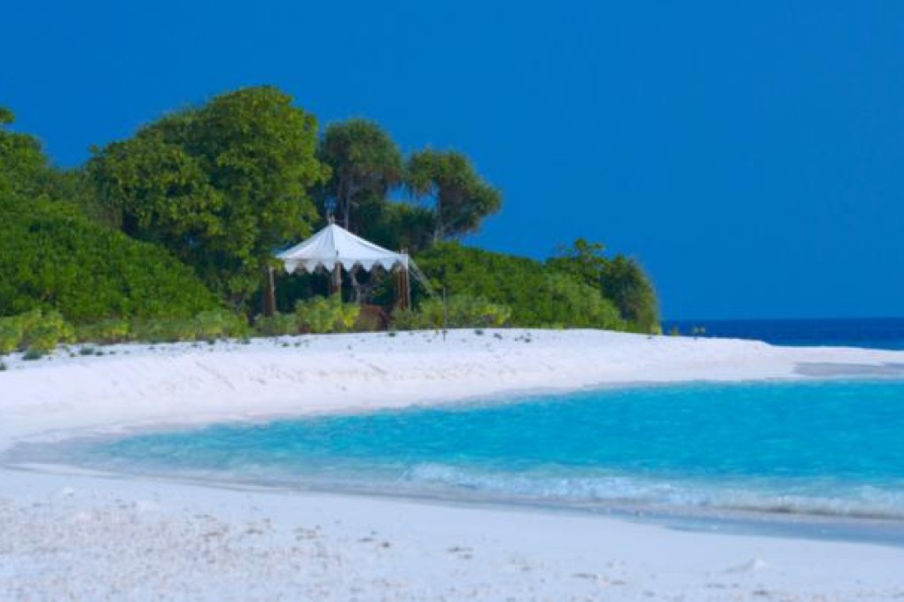 Banyan Tree Madivaru boasts long stretches of secluded private beaches.