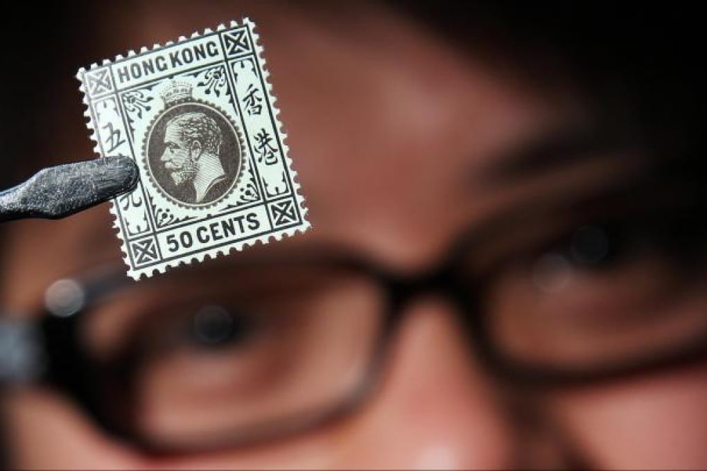 Collectable postage stamp. Photo: Sam Tsang