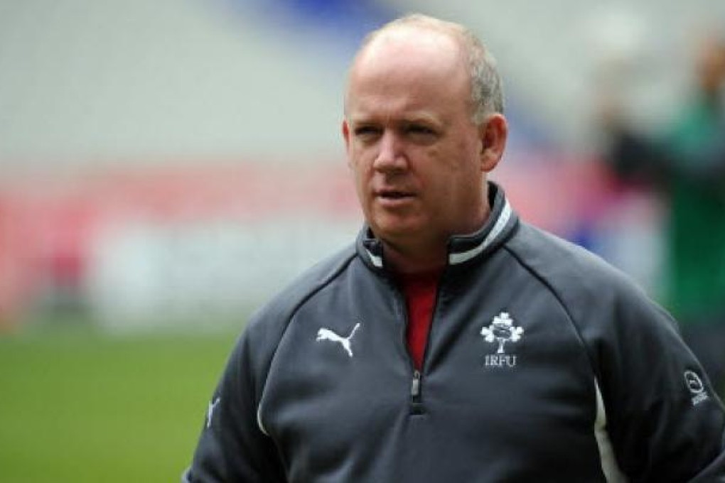 Ireland's rugby union national team head coach Declan Kidney. Photo: AP