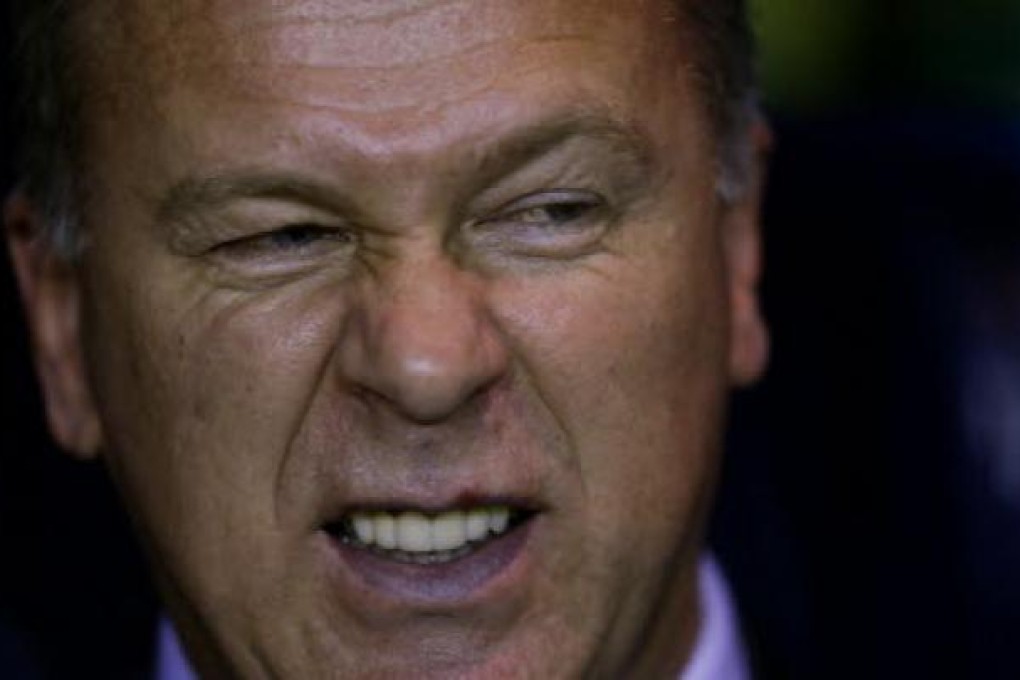 The Brazil football federation fired coach Mano Menezes on Friday. Photo: AP
