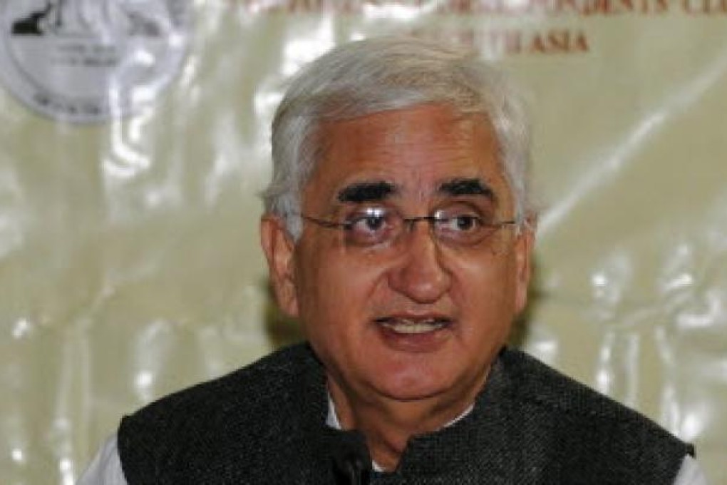 Indian Foreign Minister Salman Khurshid. Photo: AFP
